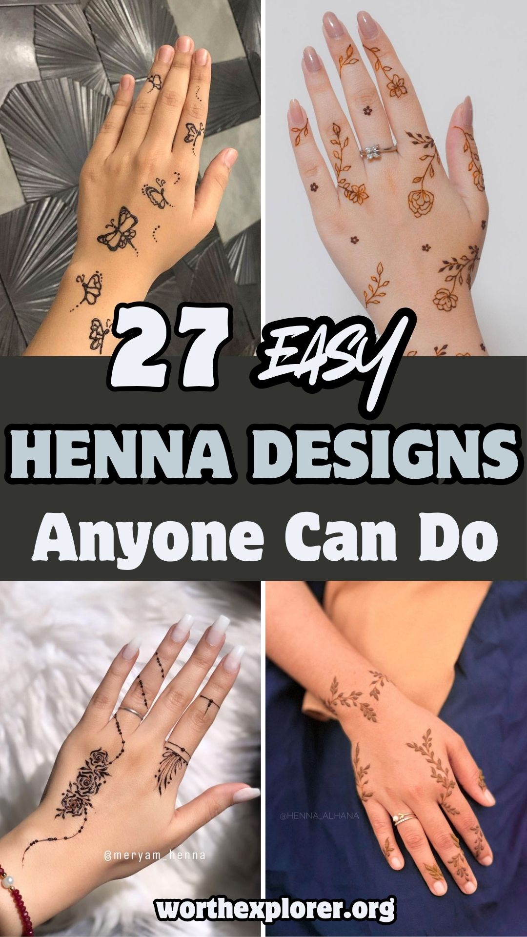 Henna Designs Anyone Can Do at Home