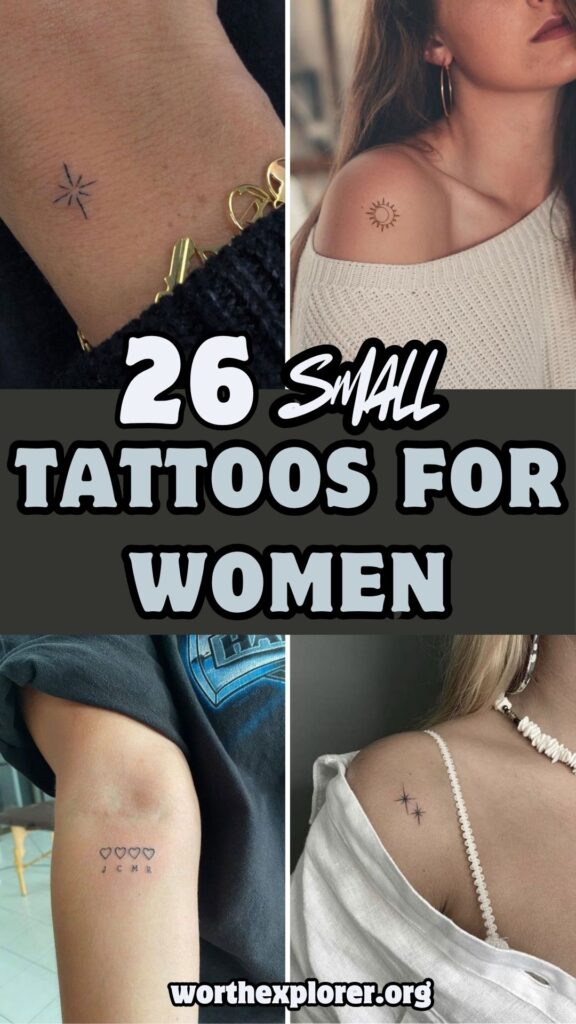 26 Minimalist Small Tattoos for Women