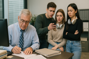 Read more about the article Boomers are still doing these 7 things at work while Gen Z watches and ‘crashes out’