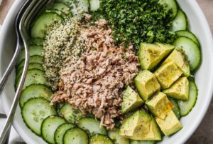 Read more about the article Tuna Cucumber Salad Recipe