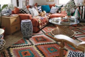Read more about the article Boho Living Room Rug Ideas Perfect for a Relaxed, Layered Look