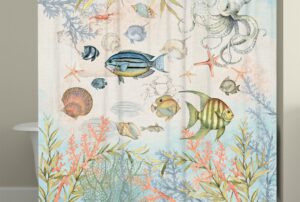 Read more about the article Coastal Shower Curtain Ideas That Turn Your Bathroom Into a Beach Escape