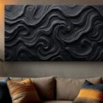 Abstract Wall Art Ideas to Transform Your Living Room from Plain to Pinterest-Worthy