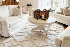 Read more about the article Gorgeous Farmhouse Living Room Rug Ideas for a Warm Rustic Look