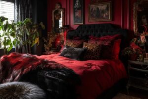 Read more about the article Red Moody Bedroom Ideas That Look Rich and Dramatic
