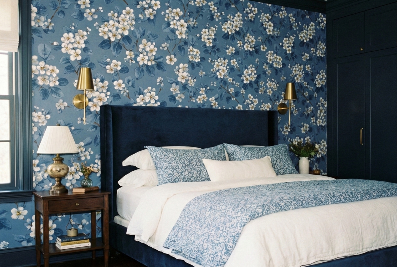 You are currently viewing Blue Moody Bedroom Ideas for Homeowners Craving Character, Depth, and Cozy Drama
