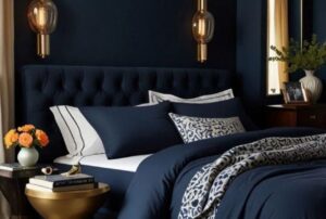 Read more about the article Dark Blue Moody Bedroom Ideas That Actually Feel Relaxing