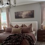 Earthy Moody Bedroom Makeover Ideas for Renters Who Can’t Paint Walls
