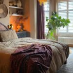 Eclectic Dark Moody Bedroom Ideas That Make Thrifted Vintage Finds Look Expensive
