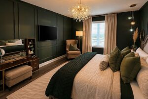 Read more about the article Dark Moody Bedroom Ideas for Introverts Who Want Their Room to Feel Like a Cozy Escape