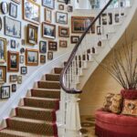 Stairway Gallery Wall Designs for a Beautiful Entry
