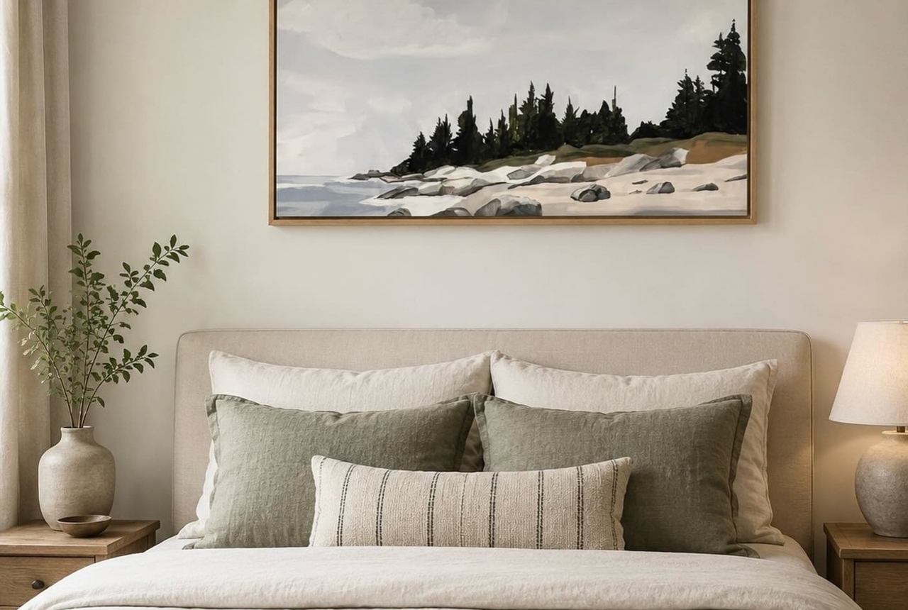 You are currently viewing Bedroom Wall Decor Above Bed Artwork That Makes the Whole Room Feel Finished for Under $100