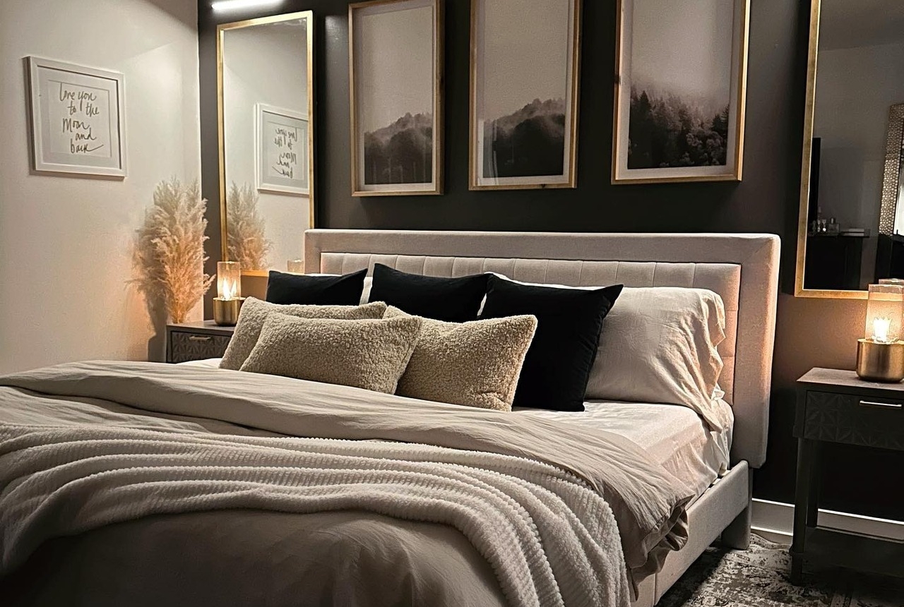 You are currently viewing Dark Cozy Bedroom Ideas for Small Rooms That Won’t Break the Bank