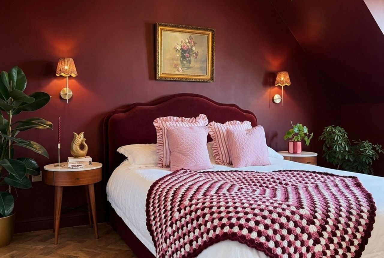 You are currently viewing Dark Red Whimsical Bedroom Ideas That Look Expensive but Won’t Cost You More Than $50