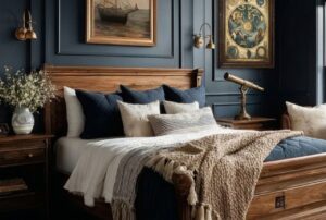 Read more about the article Dreamy Dark Blue Whimsical Bedroom Ideas That Won’t Break the Bank
